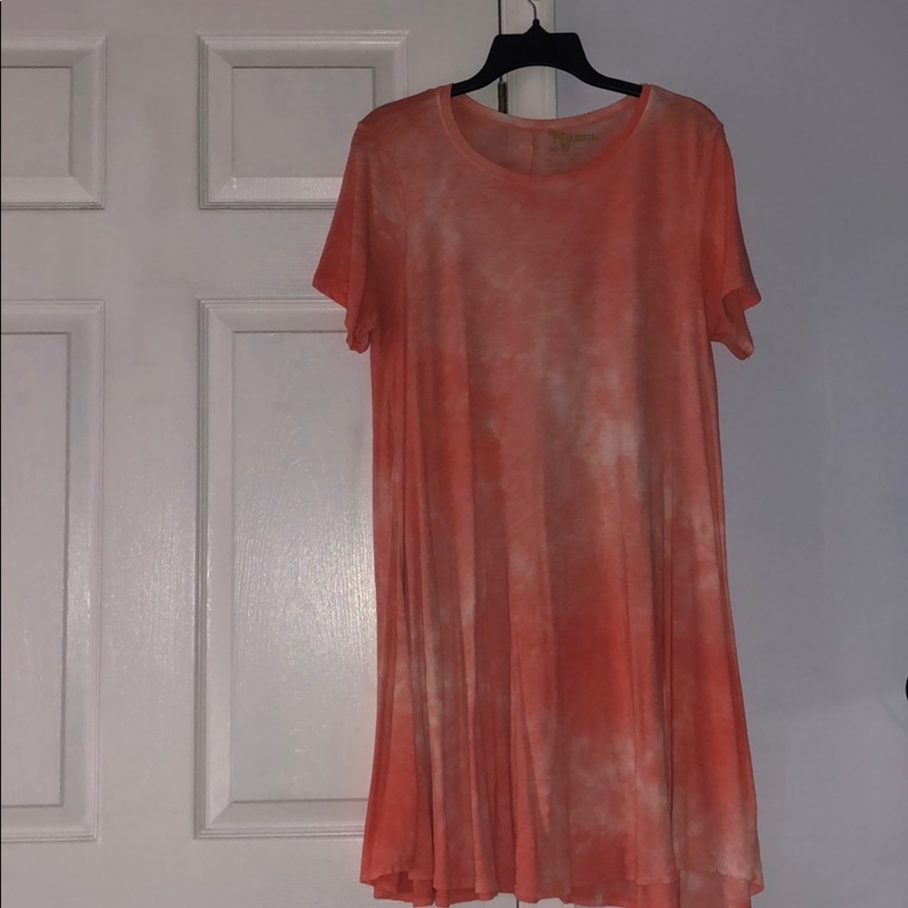 Show Me Your MuMu t-shirt tie dye dress